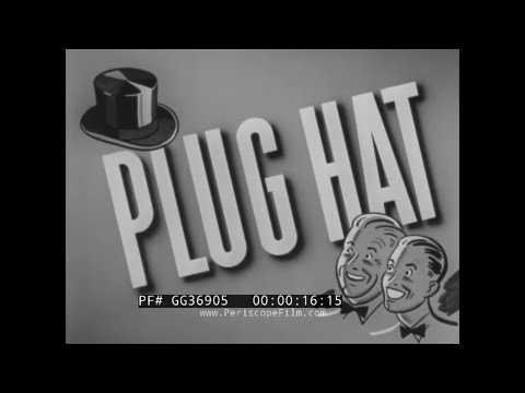 "PLUG HAT" 1940s ATLAS SUPPLY CO. AUTO PARTS & DISTRIBUTOR CAR BATTERY PROMO FILM GG36905