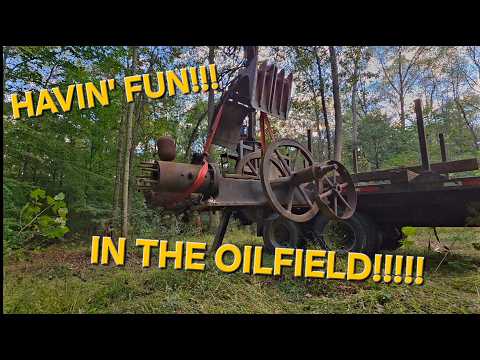 Ancient OIL FIELD ARCHEOLOGY, Saving Old Oil Field Relics!!!!  Part 1!!!!