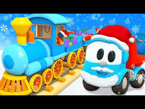 Leo the truck & Christmas cartoons for kids. Christmas videos for babies & cars for kids.