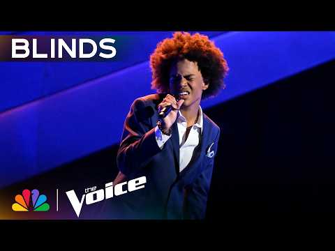 17-Year-Old Pours His Heart Into John's "Glory" | The Voice Blind Auditions | NBC