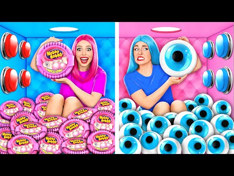 1000 загадочных кнопок и только одна тебя спасет Челлендж | Смешные cитуации от Multi DO Food