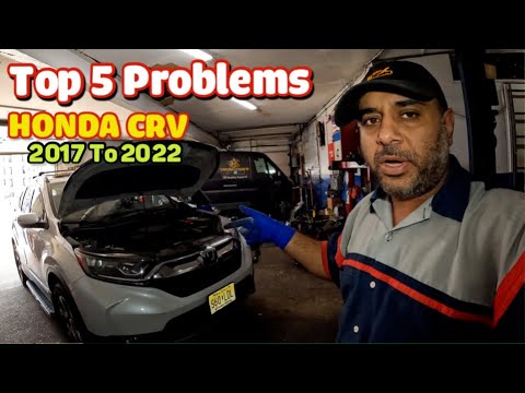 Top 5 Problems with Honda CRV 2017 to 2022