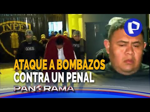 Ataque a bombazos contra penal: incursión de Panorama en traslado de cabecillas de Lurigancho
