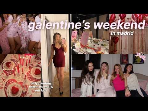 Girly Days in My Life | A Valentine’s Weekend in Madrid 𑣲⋆｡˚