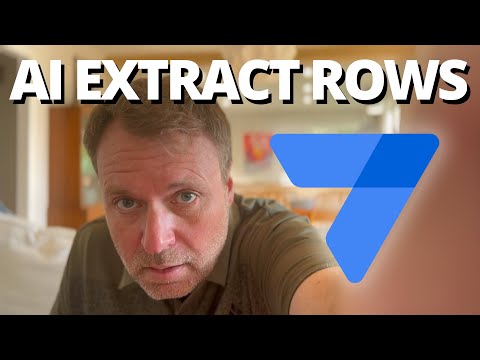 AppSheet’s (New!) “AI Extract Rows” Imports Tables From Documents