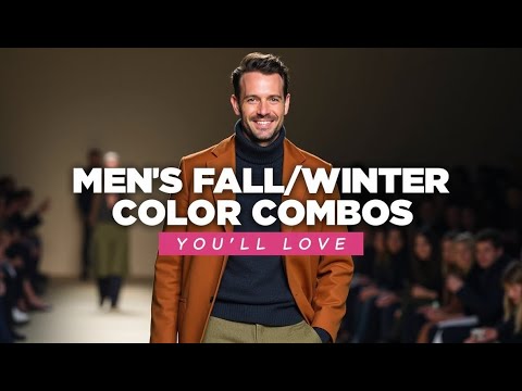 Men’s Outfits & Colour Trends for Fall/Winter 2025 | Style Forecast & Fashion Guide