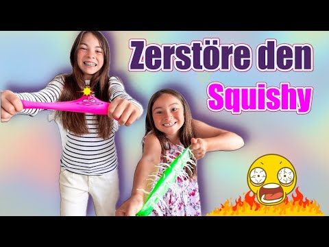 ZERSTÖRE den Squishy und Gewinne 🥇 Clarielle | sis VS sis | kleine Schwester gegen große Schwester