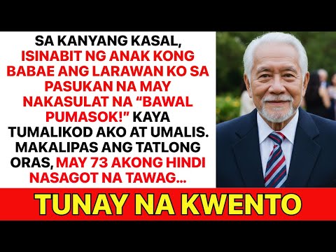Sa kasal ng anak ko, isinabit niya larawan ko sa pasukan na may caption “Bawal Pumasok!” Kaya…