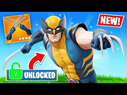 Unlocking *WOLVERINE* in FORTNITE!