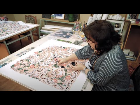 A walk through the PavlovoPosad shawls Manufactory