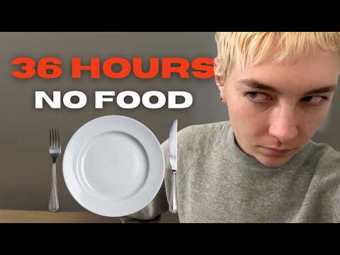 I have a cold so I tried a 36-hour fast...