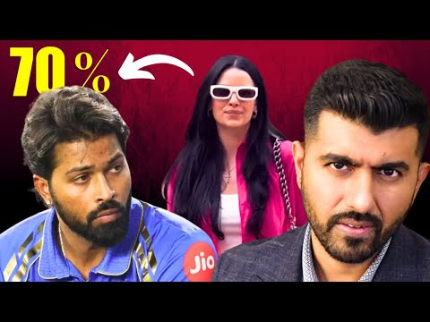 Hardik Pandya losing 70% of wealth in Divorce?