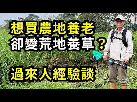 哪些事讓你後悔買農地?過來人如何克服?避免衝動退休買地養老，田園夢變噩夢，規劃清理才是考驗！| 阿星種植