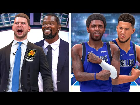 Luka Doncic And Devin Booker Swap Careers