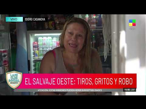 🔴 TIROS GRITOS Y ROBO EN ISIDRO CASANOVA: HABLA LA VÍCTIMA