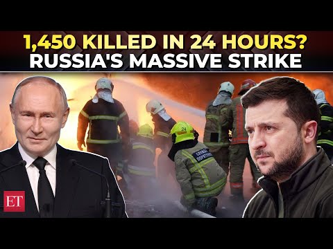 Russia-Ukraine winter war video: '1,450 Ukrainian soldiers dead' as Kinzhal destroy command centers