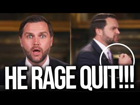 JD Vance Crumbles As Fox Host Ends His Career