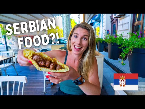 The ULTIMATE Serbian Food Tour in BELGRADE, SERBIA | Cevapi, Karađorđeva šnicla, Orasnice & MORE! 🇷🇸