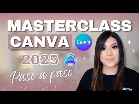 How to use CANVA 2025 💫 LEARN TO DESIGN step by step 🌟 Complete tutorial
