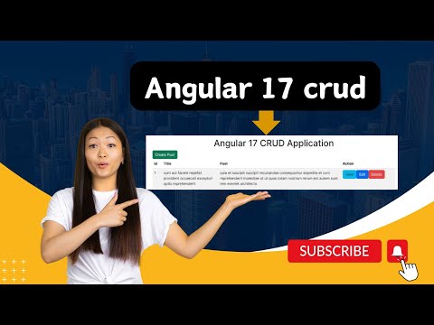 Angular 17 CRUD operation from scratch | angular crud operation using JSON data