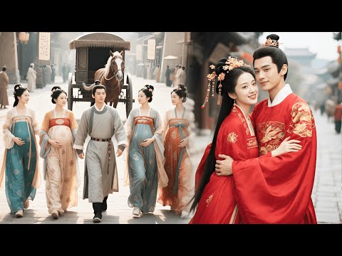 Wedding day:Husband brings 5 pregnant mistresses home.She divorces, marries his rival—he regrets it!