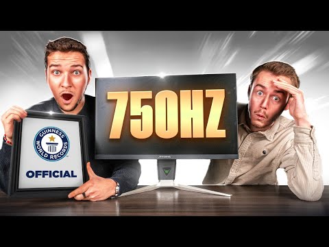 Le 1er ÉCRAN GAMER 750Hz au monde ! (ft ScreaM)