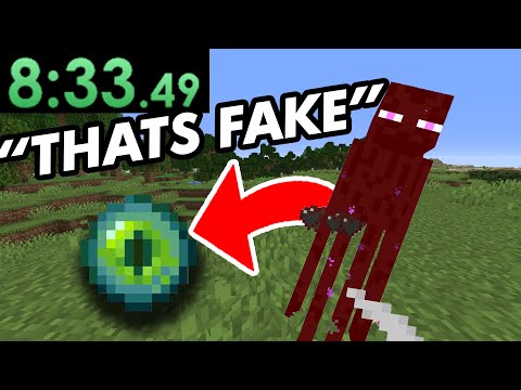 Can Pro Speedrunners Spot A Fake Minecraft Speedrun Again?