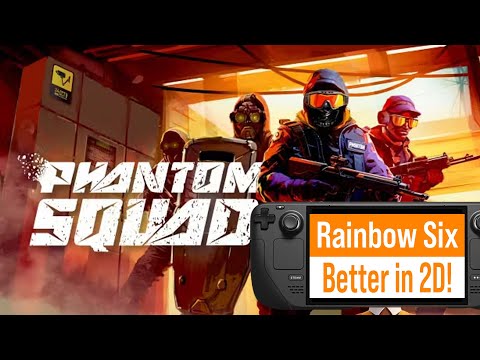 Phantom Squad Steam Deck Review | Rainbow Six Goes 2D and It’s Brilliant!