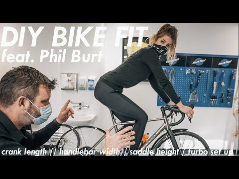 Fix Sore Knees, Back Pain, Numb Hands!! How To Perform a FULL BIKE FIT At Home! w/Phil Burt!
