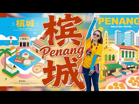 🇲🇾槟城Citywalk 先到槟城吉灵万山巴刹 感受槟城的生活气息 再吃伍秀泽 海南鸡饭 莫定标 娘惹粿厂 探秘全马唯一的鲁班庙