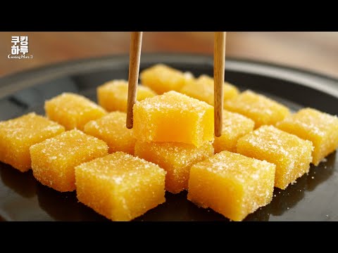 Do You Just Peel and Eat Tangerines??!! Eat Tangerines Like This! Really Delicious Dessert!!