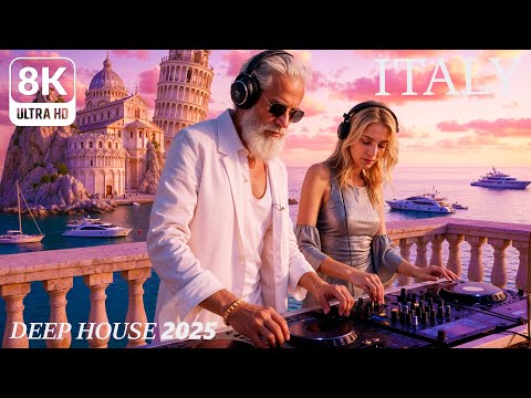 [8K] Italy ✨ Vocal Deep House 2025 | Summer Music Mix