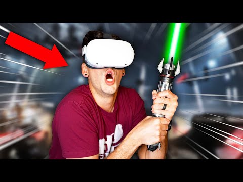 I BECAME A JEDI IN VR! (Vader Immortal)