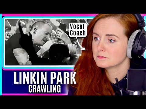 Chester ❤️ |  Linkin Park – Crawling Reaction (Chester Bennington) Vocal Coach Analysis