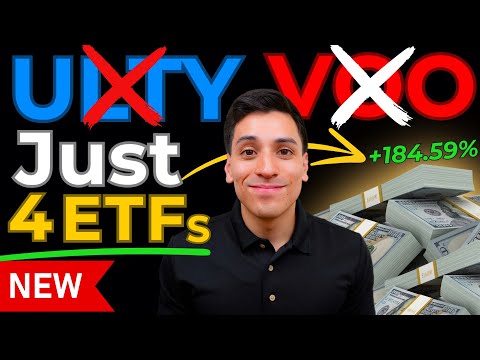 4 Best ETFs That Could Make You CRAZY RICH for Long-Term Investing (NOT ULTY or VOO)
