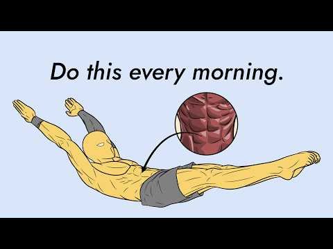 Get 6-pack abs faster with this simple morning routine