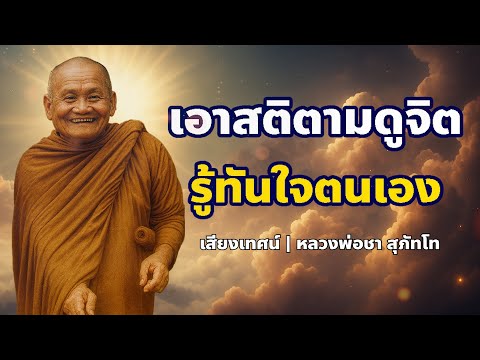 เอาสติตามดูจิต ให้รู้ทันจิต | คำสอนหลวงพ่อชา สุภัทโท
