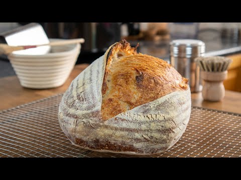 Easy Homemade Sourdough Bread | A Basic No Knead Recipe That Gives Amazing Results Every Time