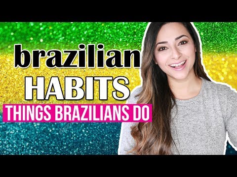 14 BRAZILIAN HABITS | DIFFERENCES BETWEEN BRAZILIANS AND BRITISH | Ysis Lorenna
