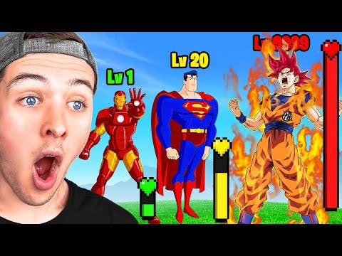 MARVEL vs. DC vs. DRAGON BALL Power Level Comparisons