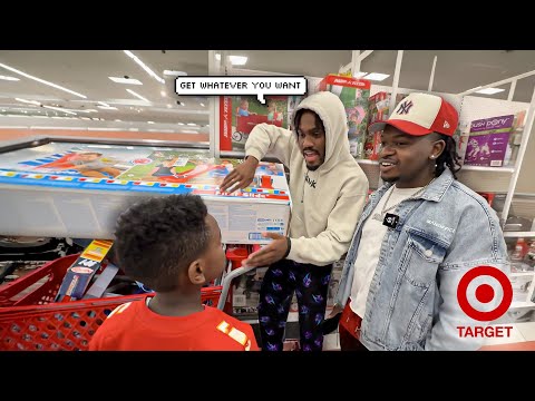 I Took My Little Brothers on A Birthday Shopping Spree!