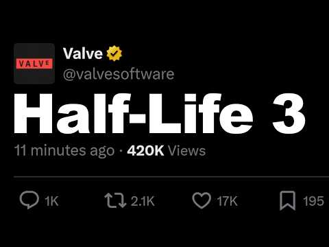 Valve’s Half-Life 3 Priority