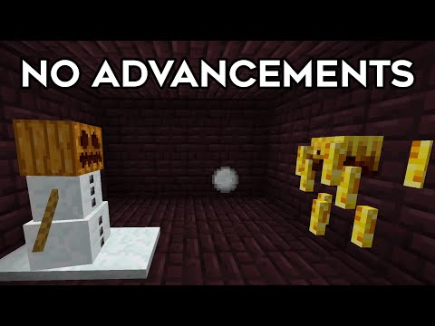 Is It Possible to Beat Minecraft Without Getting ANY Advancements?