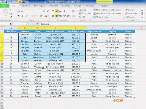 Sélectionner des cellules 002