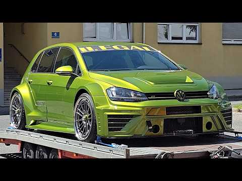 CRAZY TUNER Cars arriving at the BEST Carshow of EUROPE XS CARNIGHT 2025