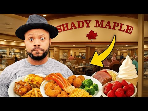 I Tried EVERYTHING at the Biggest Buffet in America