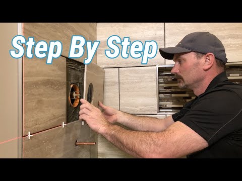 How To Tile A Wall (Shower)