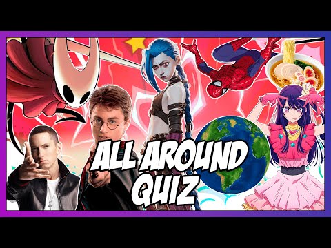 All Around Quiz #3 - Anime Openings, Video Game Music, Flags, TV Shows, Movies, Food, and More!