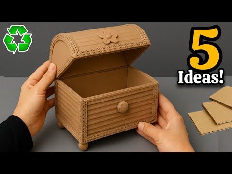 Transforming Cardboard & Jute Rope ♻️😱 5 GENIUS Recycling Ideas That Will Amaze You!#2025