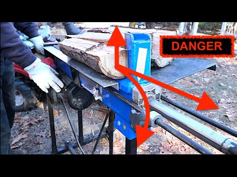 ⛑️ Safety Tips & Basic Operation | 6.5 Ton Electric Log Splitters